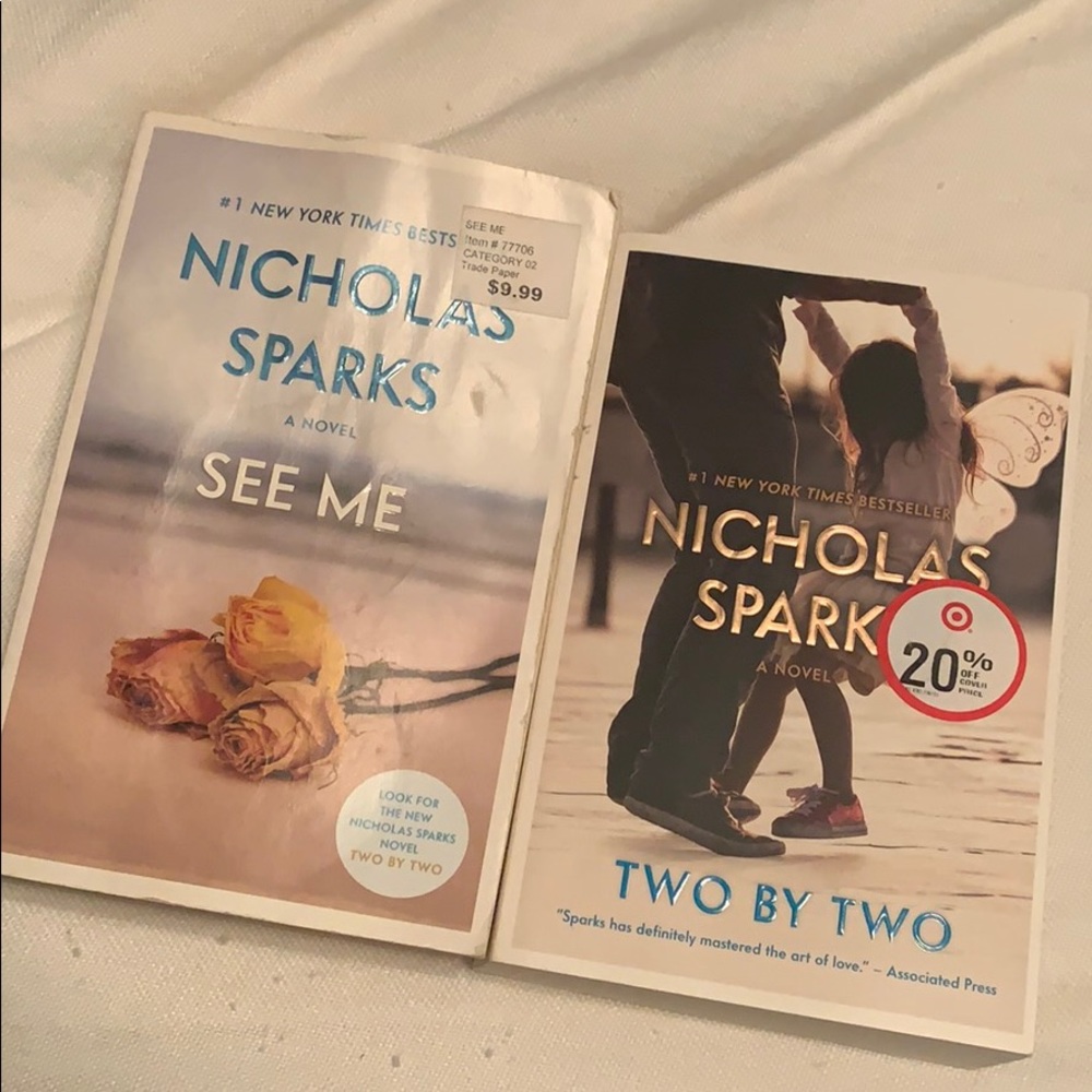 NICHOLAS SPARKS BOOKS